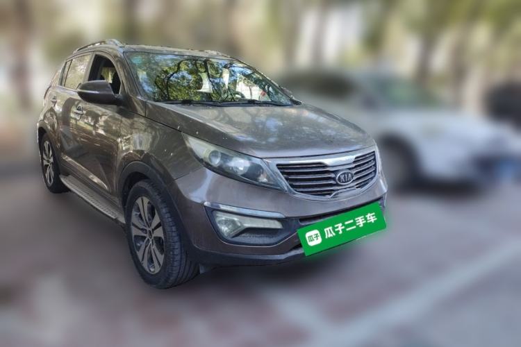 Used Kia Sportage R 2012 2.0L Automatic Two-Wheel Drive NAVI Front Right 45 Deg