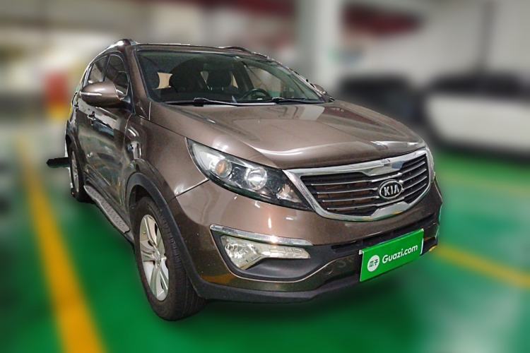 Used Kia Sportage R 2012 2.0L Automatic Two-Wheel Drive GLS Front Right 45 Deg
