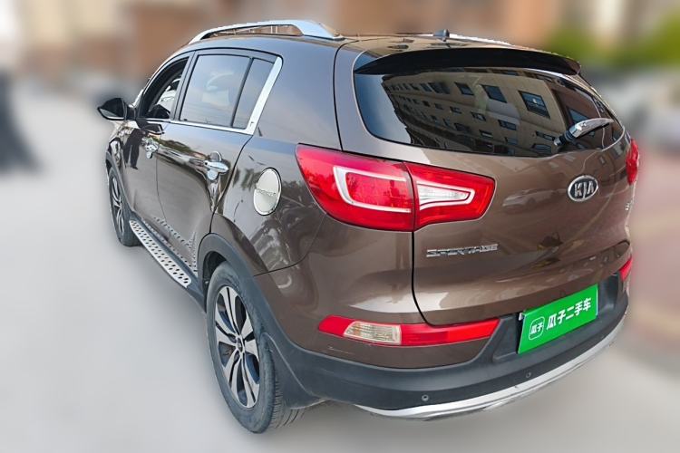 Used Kia Sportage R 2012 2.0L Automatic Two-Wheel Drive NAVI Rear Left 45 Deg