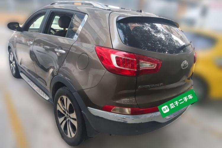 Used Kia Sportage R 2012 2.0L Automatic Two-Wheel Drive NAVI Rear Left 45 Deg