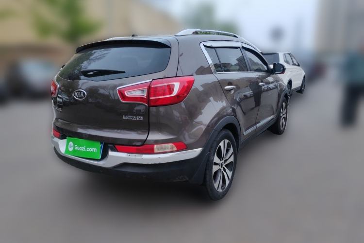 Used Kia Sportage R 2012 2.0L Automatic Two-Wheel Drive NAVI Rear Right 45 Deg