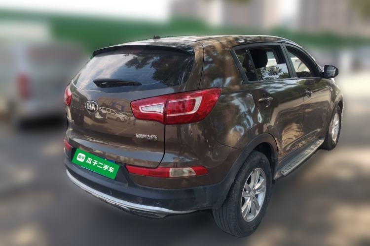 Used Kia Sportage R 2012 2.0L Automatic Two-Wheel Drive GL Trim Rear Right 45 Deg