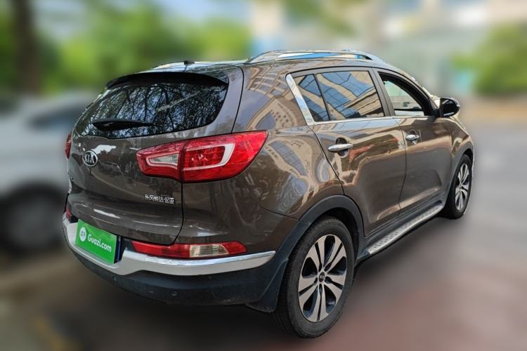 Used Kia Sportage R 2012 2.0L Automatic Two-Wheel Drive NAVI Rear Right 45 Deg