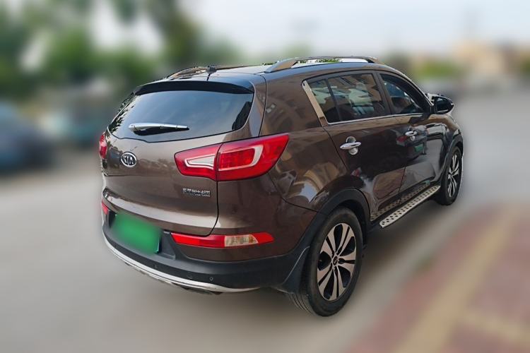 Used Kia Sportage R 2012 2.0L Automatic Two-Wheel Drive NAVI Rear Right 45 Deg