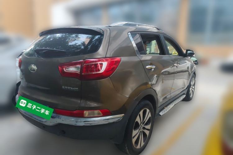 Used Kia Sportage R 2012 2.0L Automatic Two-Wheel Drive NAVI Rear Right 45 Deg