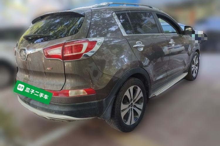 Used Kia Sportage R 2012 2.0L Automatic Two-Wheel Drive NAVI Rear Right 45 Deg