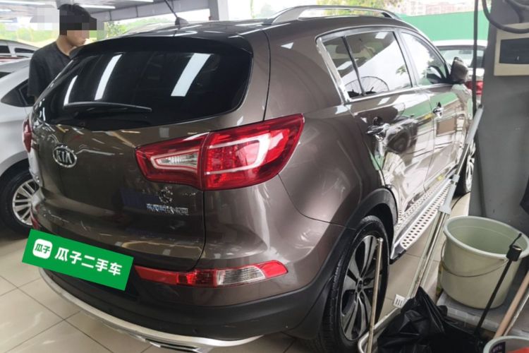 Used Kia Sportage R 2012 2.0L Automatic Two-Wheel Drive NAVI Rear Right 45 Deg
