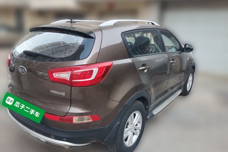 Used Kia Sportage R 2012 2.0L Automatic Two-Wheel Drive GL Trim Rear Right 45 Deg