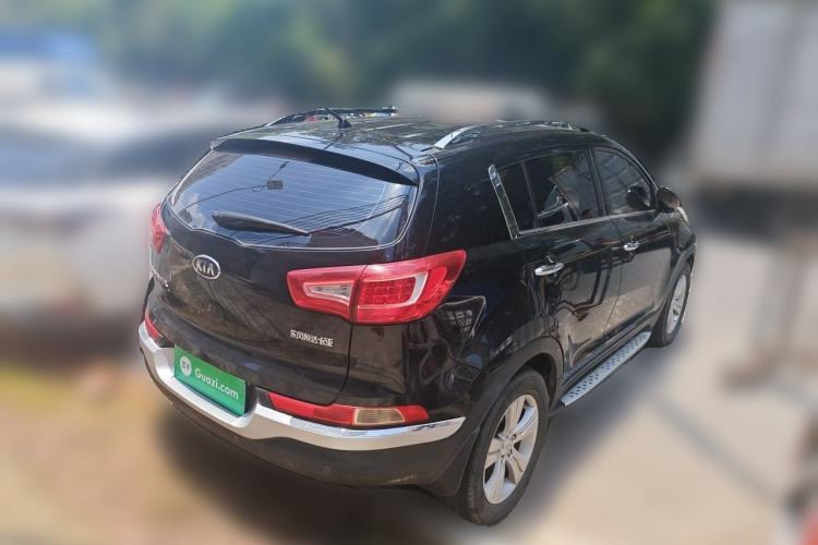 Used Kia Sportage R 2014 2.0L Automatic Two-Wheel Drive GLS Trim Rear Right 45 Deg