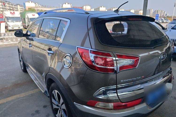 Used Kia Sportage R 2014 2.0L Automatic Two-Wheel Drive GLS Trim Rear Left 45 Deg