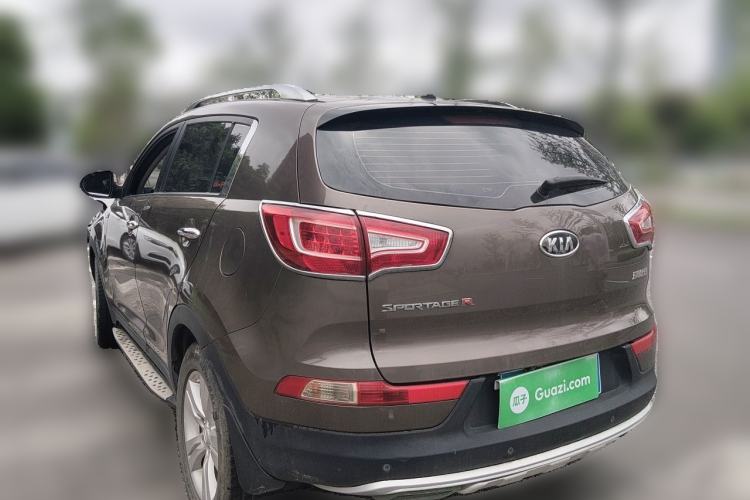 Used Kia Sportage R 2014 2.0L Automatic Two-Wheel Drive GLS Trim Rear Left 45 Deg