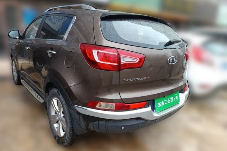Used Kia Sportage R 2014 2.0L Automatic Two-Wheel Drive GLS Trim Rear Left 45 Deg