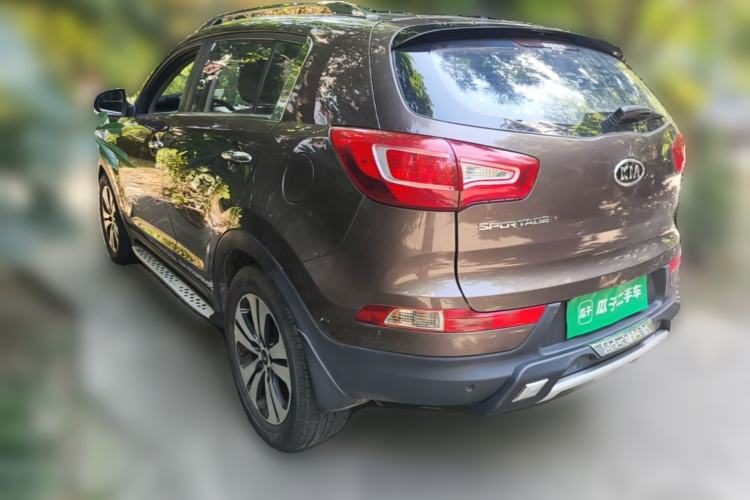 Used Kia Sportage R 2014 2.0L Automatic Two-Wheel Drive Premium Trim Rear Left 45 Deg