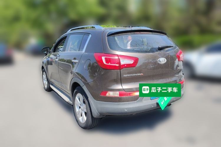 Used Kia Sportage R 2014 2.0L Automatic Two-Wheel Drive GLS Trim Rear Left 45 Deg