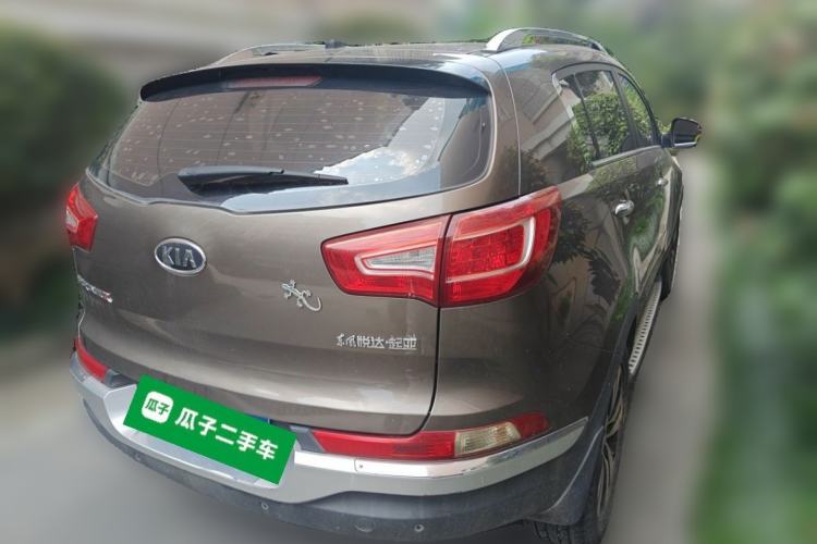 Used Kia Sportage R 2014 2.0L Automatic Two-Wheel Drive DLX Rear Right 45 Deg