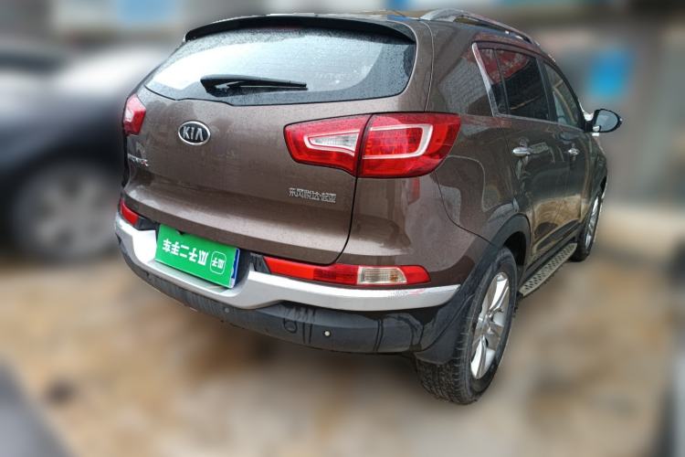 Used Kia Sportage R 2014 2.0L Automatic Two-Wheel Drive GLS Trim Rear Right 45 Deg