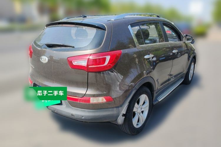 Used Kia Sportage R 2014 2.0L Automatic Two-Wheel Drive GLS Trim Rear Right 45 Deg
