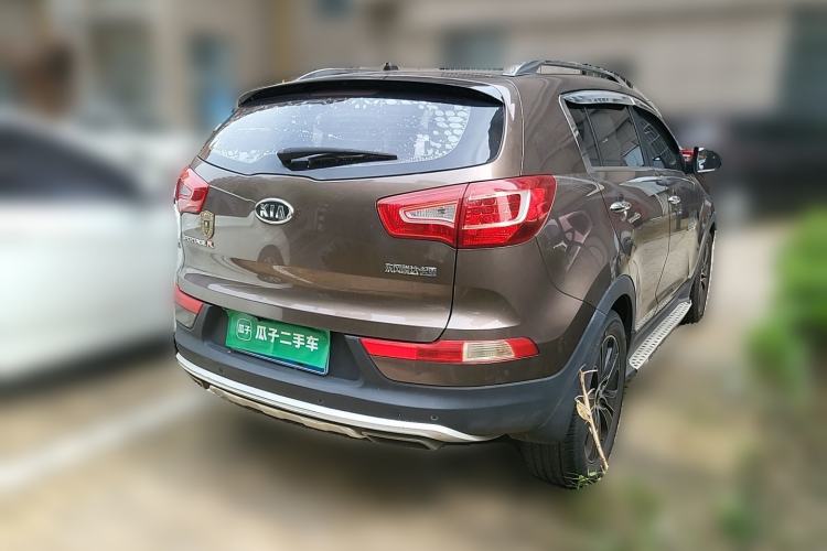 Used Kia Sportage R 2014 2.0L Automatic Two-Wheel Drive GLS Trim Rear Right 45 Deg