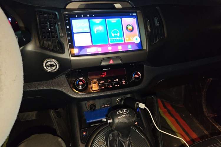 Used Kia Sportage R 2014 2.0L Automatic Two-Wheel Drive Premium Special Audio And AC Panel