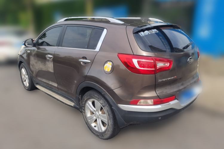Used Kia Sportage R 2014 2.0L Automatic Two-Wheel Drive GLS Trim Rear Left 45 Deg