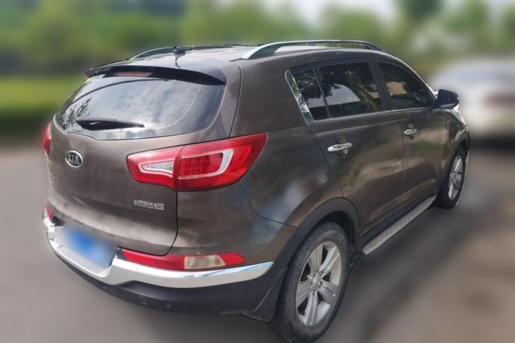 Used Kia Sportage R 2014 2.0L Automatic Two-Wheel Drive GLS Trim Rear Right 45 Deg