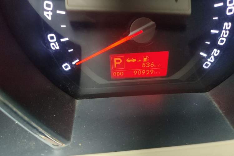Used Kia Sportage R 2014 2.0L Automatic Two-Wheel Drive Premium Trim Odometer Close Up