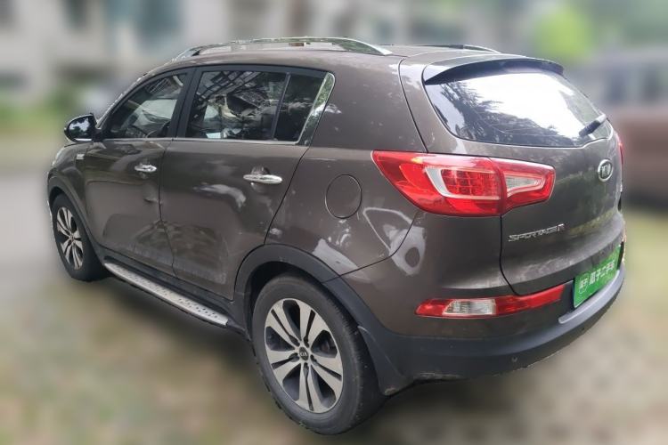 Used Kia Sportage R 2014 2.0L Automatic Two-Wheel Drive GLS Trim Rear Left 45 Deg