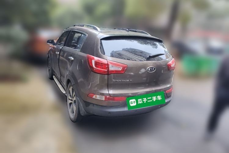 Used Kia Sportage R 2014 2.0L Automatic Two-Wheel Drive Premium Trim Rear Left 45 Deg