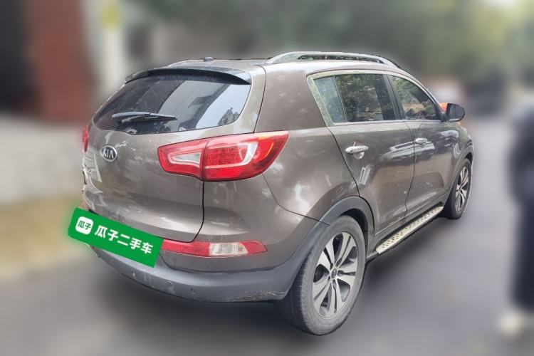 Used Kia Sportage R 2014 2.0L Automatic Two-Wheel Drive Premium Trim Rear Right 45 Deg