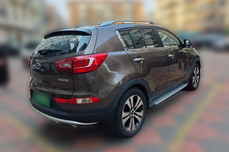 Used Kia Sportage R 2014 2.0L Automatic Two-Wheel Drive DLX Rear Right 45 Deg