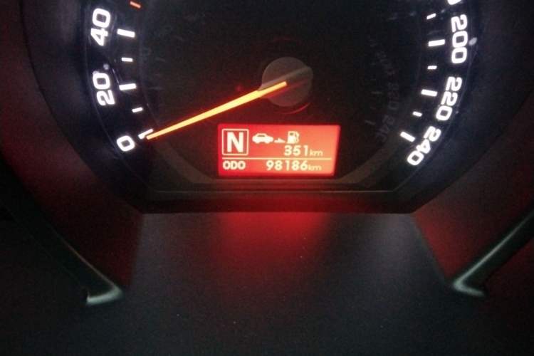 Used Kia Sportage R 2014 2.0L Automatic Two-Wheel Drive GL Odometer Close Up