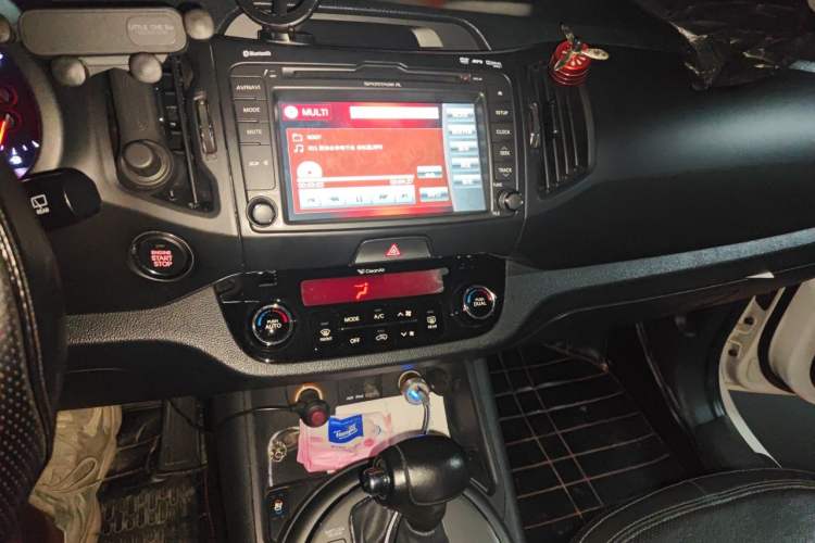Used Kia Sportage R 2014 2.0L Automatic Two-Wheel Drive Premium Special Audio And AC Panel