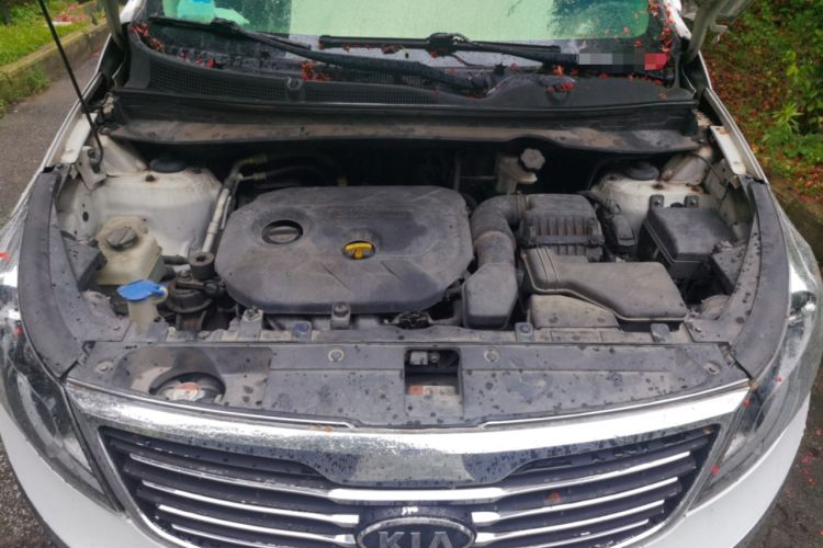 Used Kia Sportage R 2014 2.0L Automatic Two-Wheel Drive GLS Trim Engine Bay