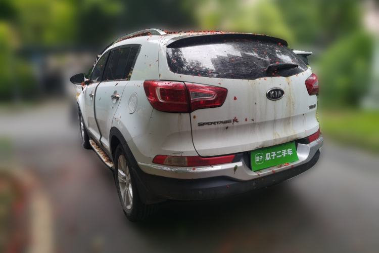 Used Kia Sportage R 2014 2.0L Automatic Two-Wheel Drive GLS Trim Rear Left 45 Deg