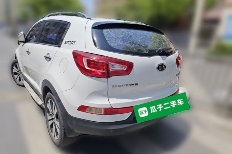 Used Kia Sportage R 2014 2.0L Automatic Two-Wheel Drive Premium Trim Rear Left 45 Deg
