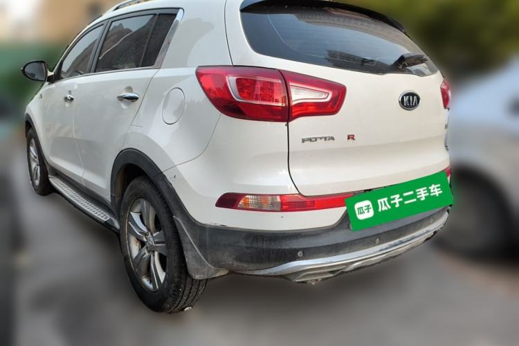 Used Kia Sportage R 2014 2.0L Automatic Two-Wheel Drive GLS Trim Rear Left 45 Deg