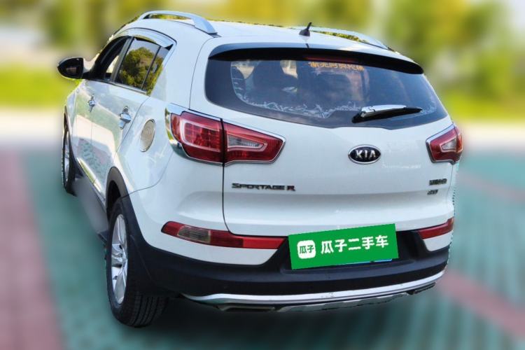 Used Kia Sportage R 2014 2.0L Automatic Two-Wheel Drive GLS Trim Rear Left 45 Deg
