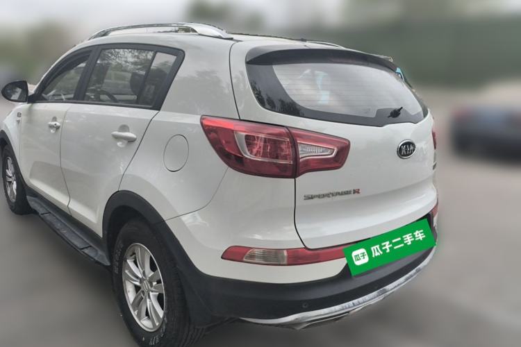 Used Kia Sportage R 2014 2.0L Automatic Two-Wheel Drive GLS Trim Rear Left 45 Deg
