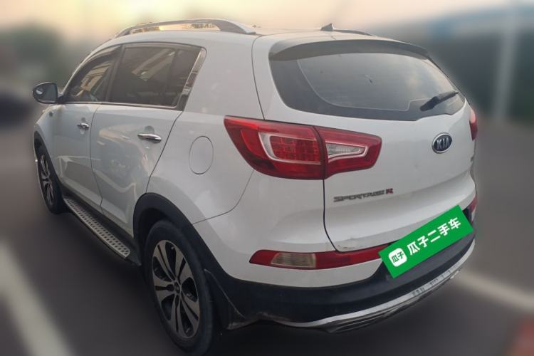 Used Kia Sportage R 2014 2.0L Automatic Two-Wheel Drive GLS Trim Rear Left 45 Deg