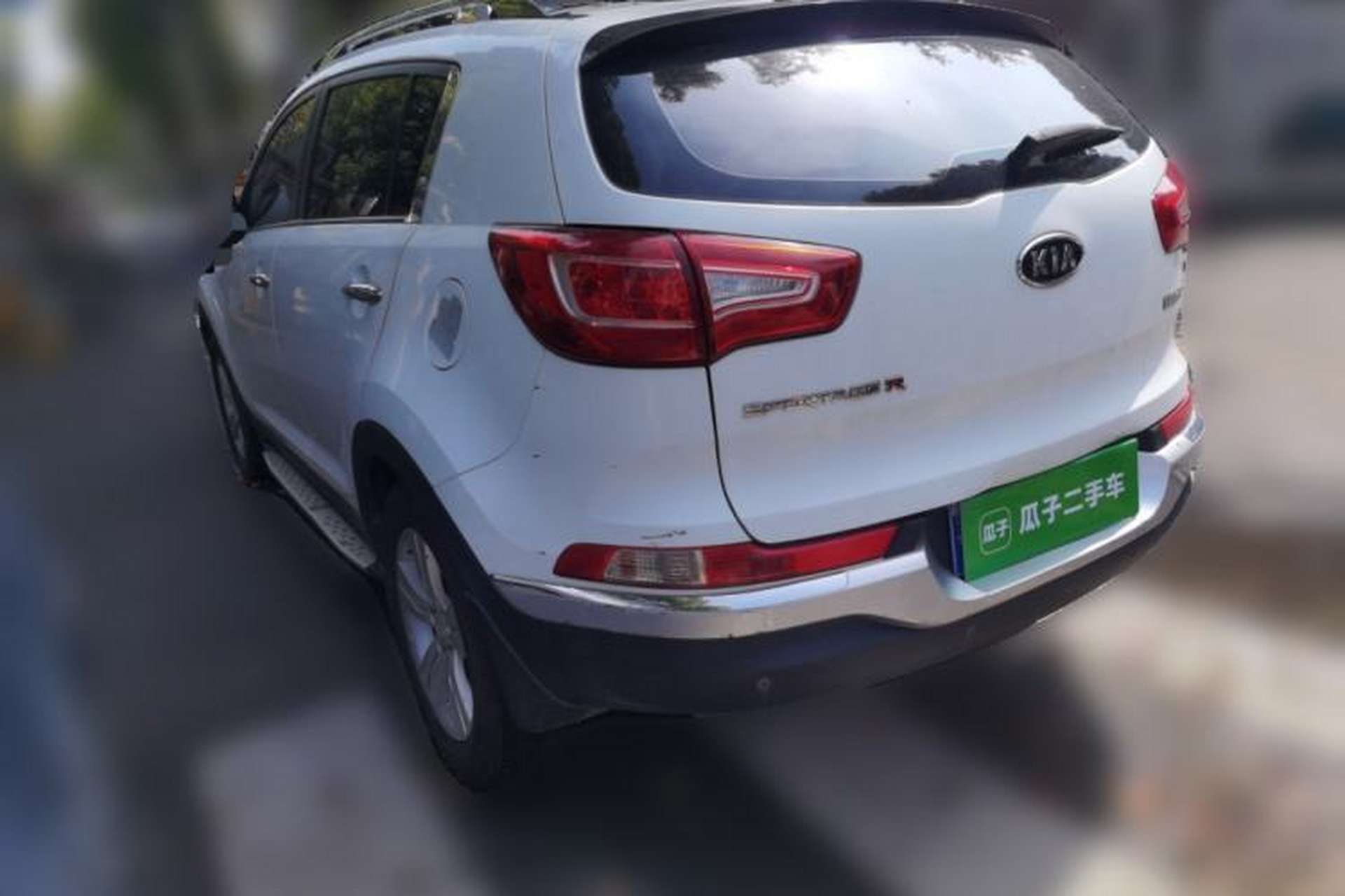 Used Kia Sportage R 2014 2.0L Automatic Two-Wheel Drive GLS Trim Rear Left 45 Deg