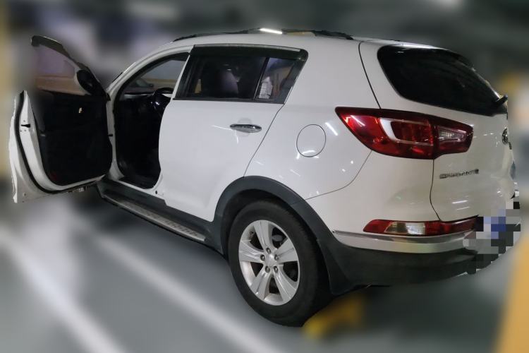 Used Kia Sportage R 2014 2.0L Automatic Two-Wheel Drive GLS Trim Rear Left 45 Deg
