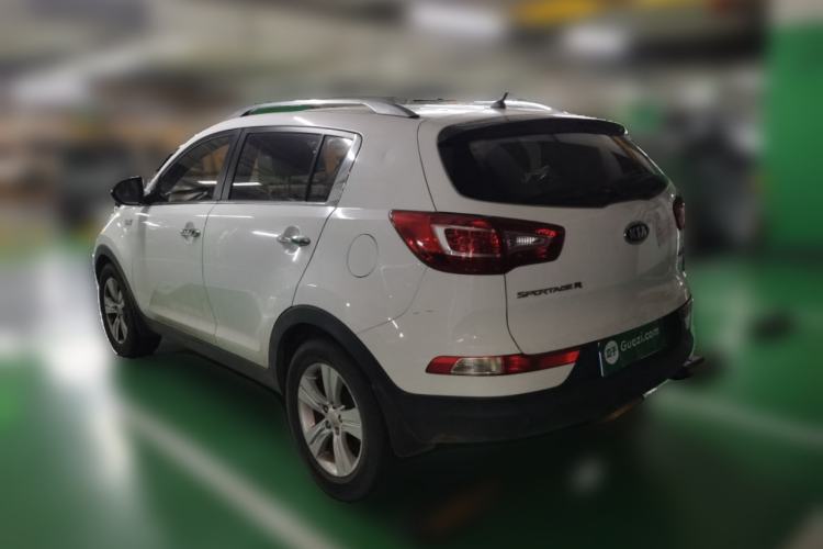 Used Kia Sportage R 2014 2.0L Automatic Two-Wheel Drive GLS Trim Rear Left 45 Deg