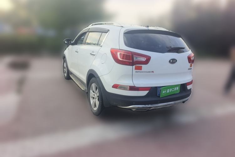 Used Kia Sportage R 2014 2.0L Automatic Two-Wheel Drive GLS Trim Rear Left 45 Deg