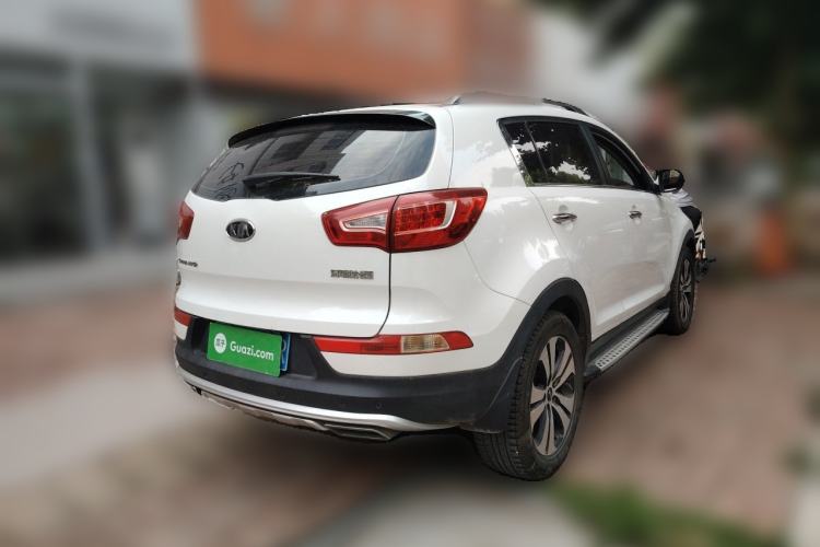 Used Kia Sportage R 2014 2.0L Automatic Two-Wheel Drive DLX Rear Right 45 Deg