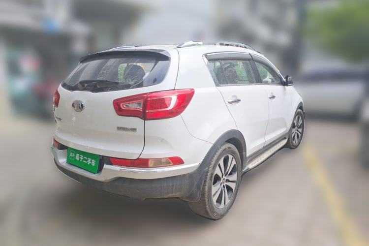 Used Kia Sportage R 2014 2.0L Automatic Two-Wheel Drive GLS Trim Rear Right 45 Deg