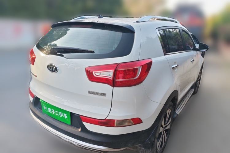 Used Kia Sportage R 2014 2.0L Automatic Two-Wheel Drive DLX Rear Right 45 Deg