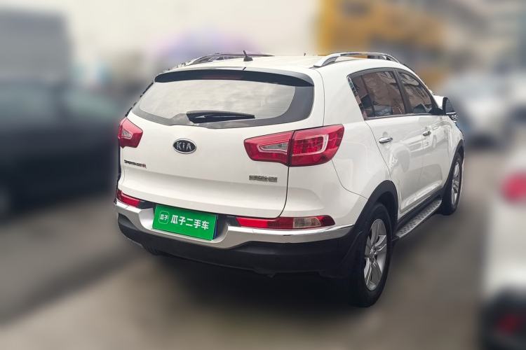 Used Kia Sportage R 2014 2.0L Automatic Two-Wheel Drive GLS Trim Rear Right 45 Deg