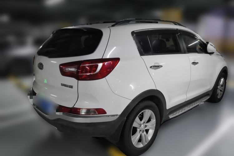 Used Kia Sportage R 2014 2.0L Automatic Two-Wheel Drive GLS Trim Rear Right 45 Deg