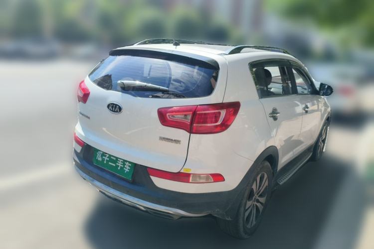 Used Kia Sportage R 2014 2.0L Automatic Two-Wheel Drive DLX Rear Right 45 Deg