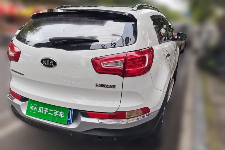 Used Kia Sportage R 2014 2.0L Automatic Two-Wheel Drive GLS Trim Rear Right 45 Deg